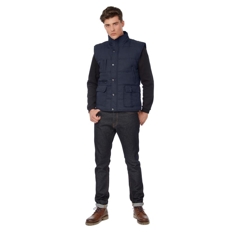 JU880 - B&C - Unisex Bodywarmer Explorer Mellény - B&C