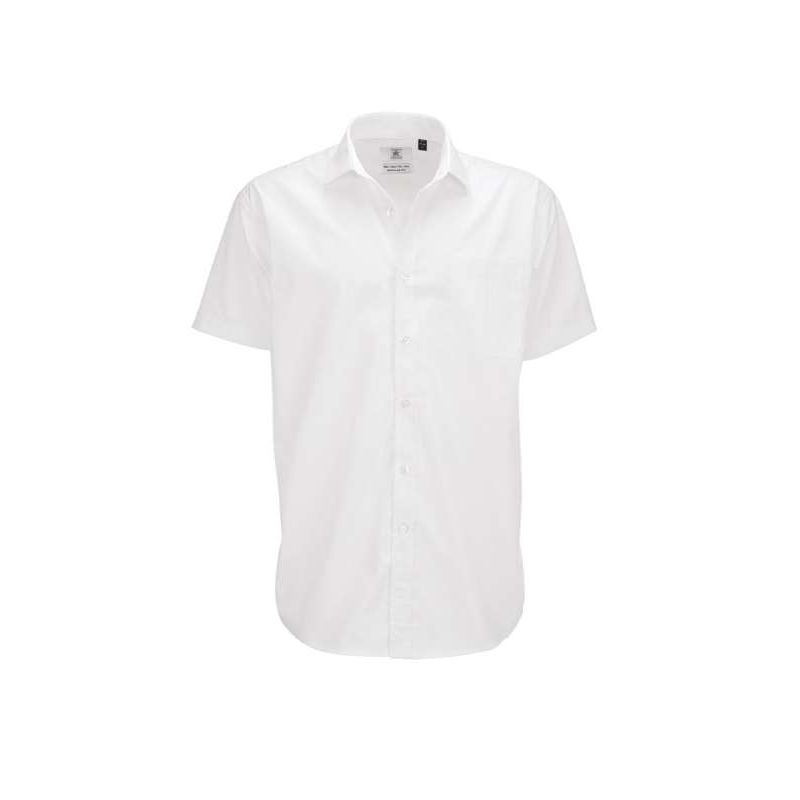 Tricou elegant cu mânecă scurtă B&C / Bărbați BCSMP62 - Tricou elegant cu mânecă scurtă B&C / Bărbați - B&C