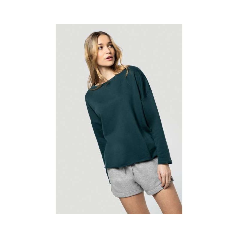 NŐI OVERSIZED PULÓVER KA471 - NŐI OVERSIZED PULÓVER - Kariban
