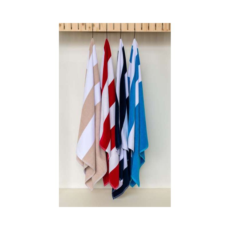 OLIMA „CLASSIC MARINE” BEACH VELOUR TOWEL OLV4030 - OLIMA „CLASSIC MARINE” BEACH VELOUR TOWEL - Olima