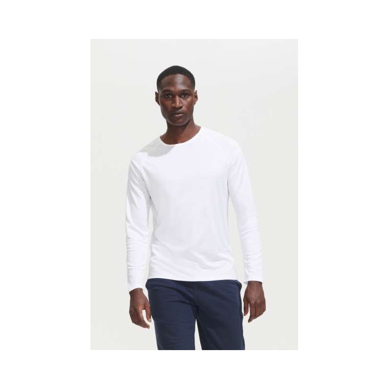 SOL'S SPORTY LSL MEN - LONG SLEEVE SPORTS T-SHIRT SO02071 - SOL'S SPORTY LSL MEN - LONG SLEEVE SPORTS T-SHIRT - SOL'S