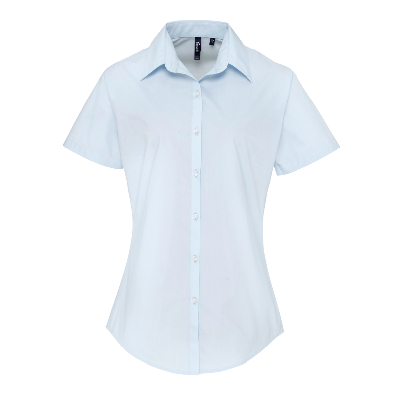 NŐI RÖVID UJJÚ SUPREME POPLIN ING PR309 - NŐI RÖVID UJJÚ SUPREME POPLIN ING - Premier